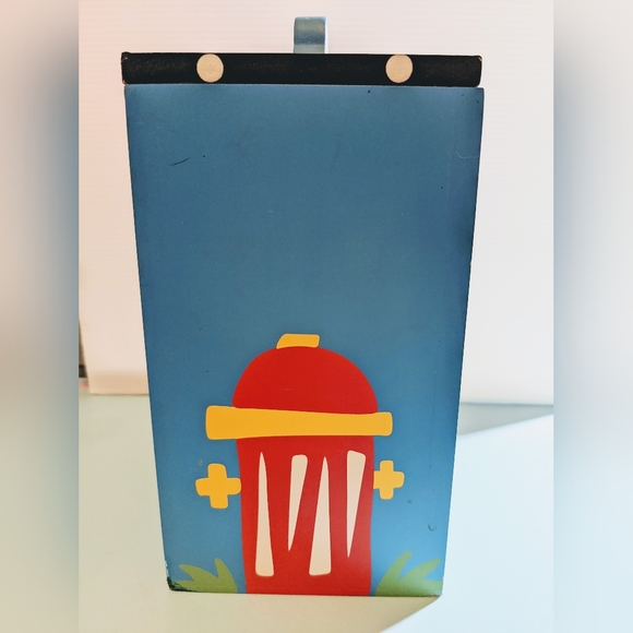 Hand Painted Wooden Dog Treat Container 8.5"H x 7"W - Picture 8 of 9